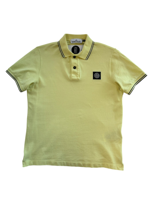 Stone Island pikétröja gul