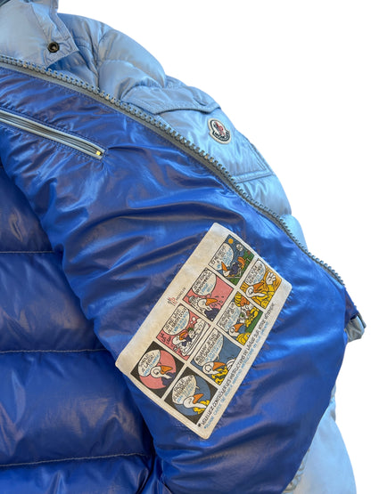 Moncler Maya Baby Blå Dunjacka