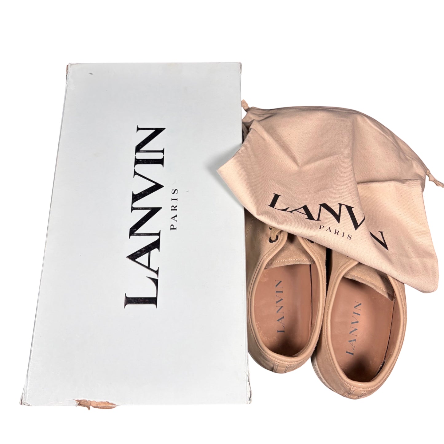 Lanvin Toe Cap Sneakers