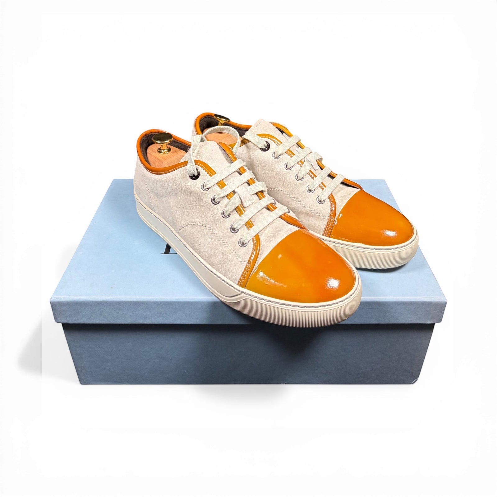 Lanvin Toe Cap Sneakers
