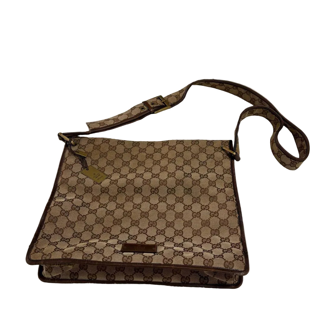 Gucci GG Supreme Crossbody Shoulder Bag